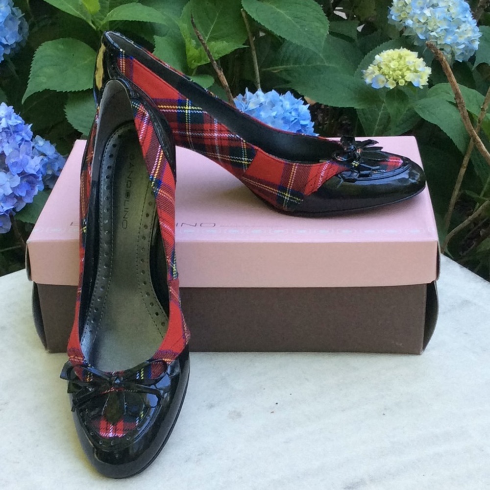 Bandollino Tartan Plaid Shoes